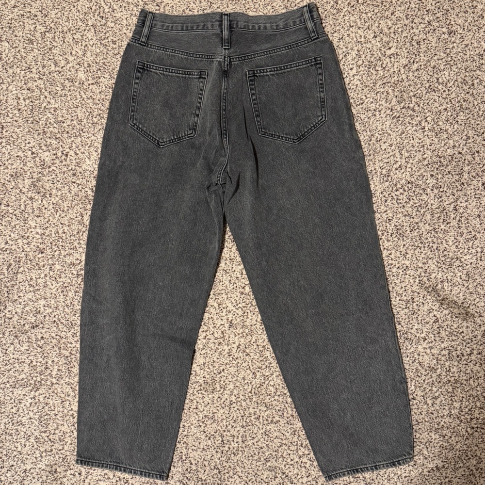 Frame Denim Women's Gray Barrel leg Jeans - Picture 3 of 4